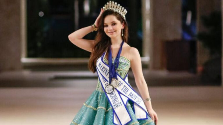 ¡Lo logró! Joven de Puente Alto se trajo la corona de Miss Belleza Marina Internacional