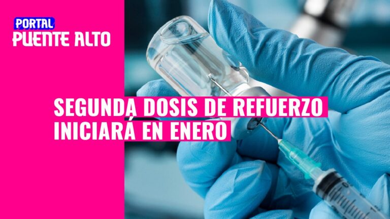 Vacunación en Puente Alto: Ministro de Salud adelanta que segunda dosis de refuerzo iniciará en enero