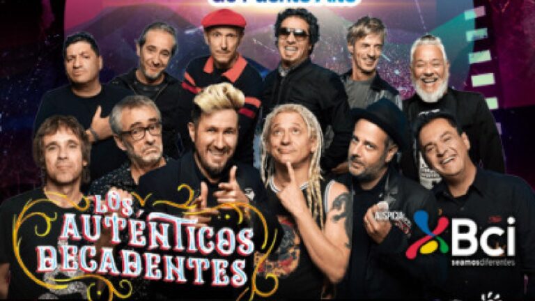 ¡Ya se pueden retirar las entradas para ver a Los Auténticos Decadentes en Puente Alto!