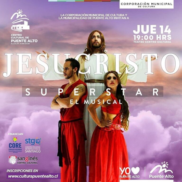 Obra musical “Jesucristo Superstar” llega al Centro Cultural Juan Estay