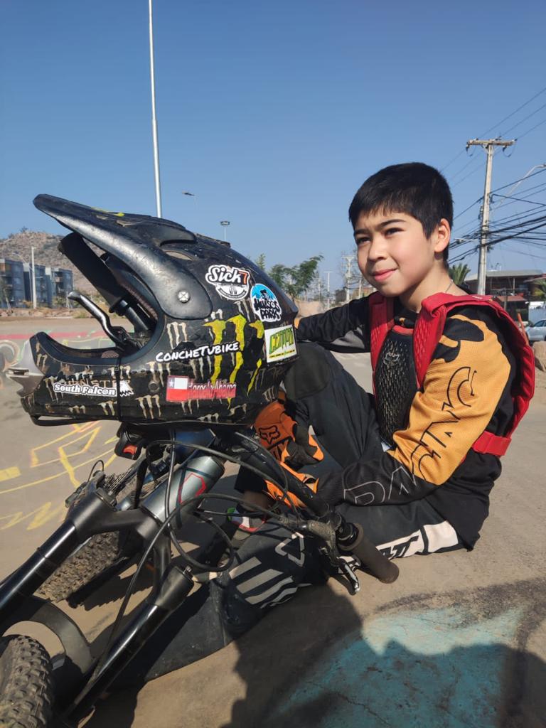 Conoce al “Chelo” Abarca: la promesa del downhill en Puente Alto