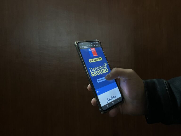 Denuncia Seguro: programa del Gobierno permite delatar delitos de forma anónima