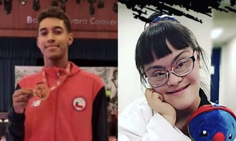 Joaquín Churchill y Paloma Martínez: Deportistas de Puente Alto destacan en taekwondo y parataekwondo este 2022