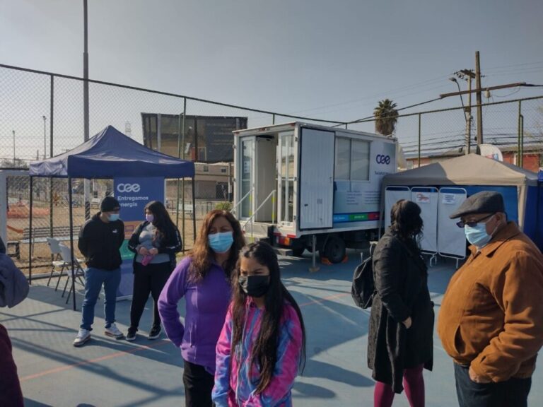 Sucursal móvil de CGE participa este jueves 22 de septiembre en Gobierno en Terreno en Villa Jesus de Nazareth de Puente Alto