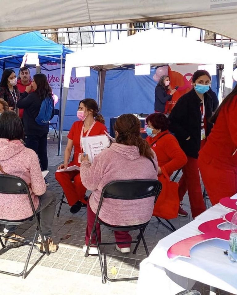 Día Internacional del Cáncer de mamas: Equipo municipal realizó operativo preventivo Gentileza Municipalidad de Puente Alto