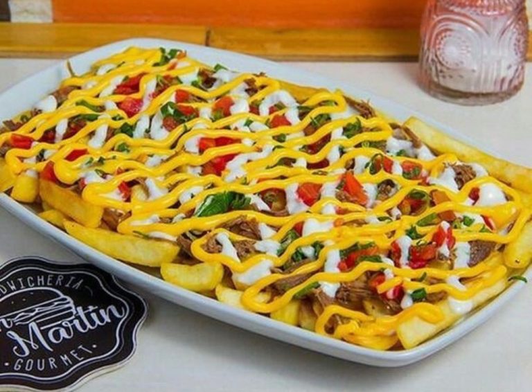 4 locales para comer ricas papas fritas en la Provincia Cordillera Foto de San Martín Gourmet