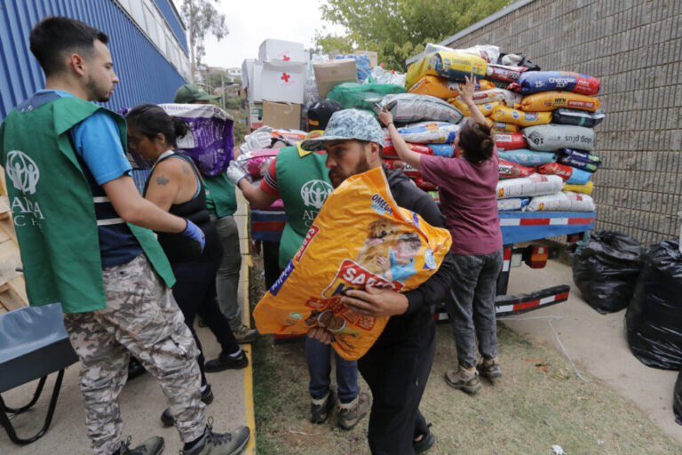 Puente ayuda a Viña: Más de 23 toneladas de ayuda a damnificados por incendios