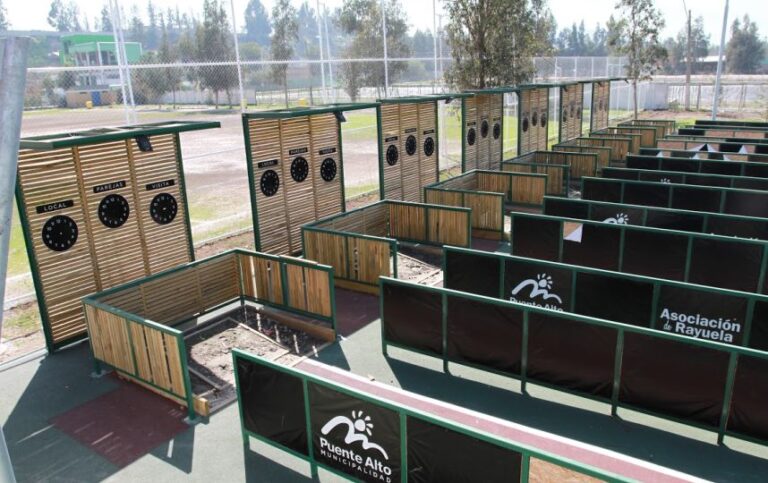 El primer estadio de rayuela en Chile se inauguró en Puente Alto