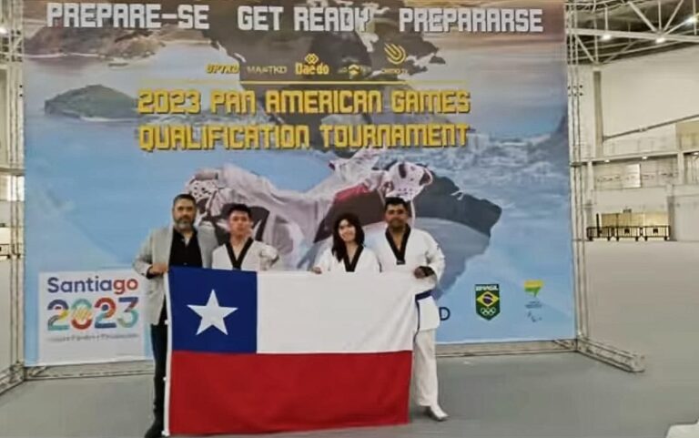 Selección chilena de taekwondo adaptado compuesta por puentealtinos logró posicionarse en Brasil