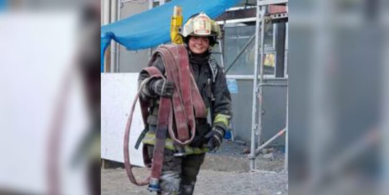 Bombera de la Novena Compañía de Puente Alto cuenta su experiencia en los incendios forestales de la zona centro-sur del país