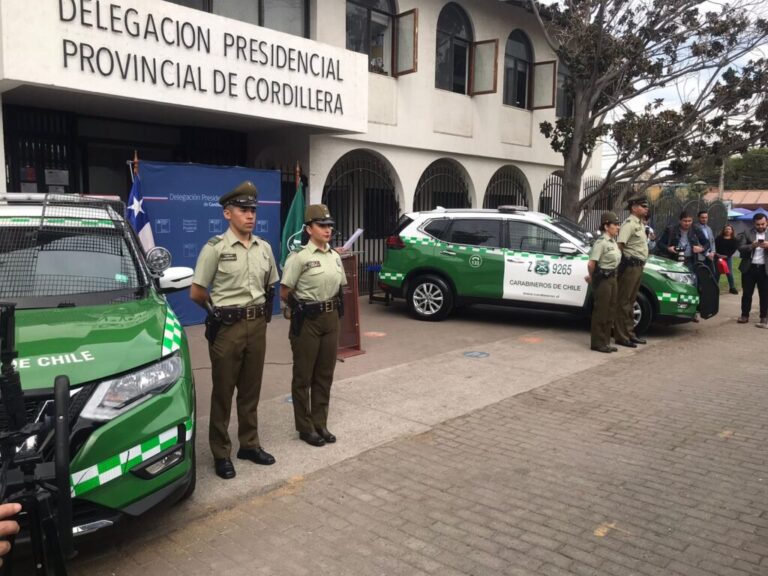 Seguridad en Puente Alto: Se suman nuevos carros policiales a la comuna