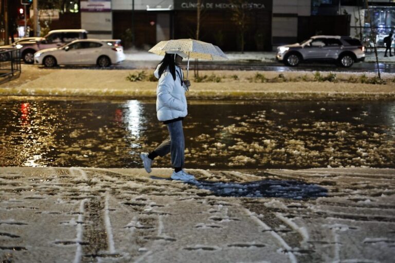 Lluvia para Puente Alto este finde