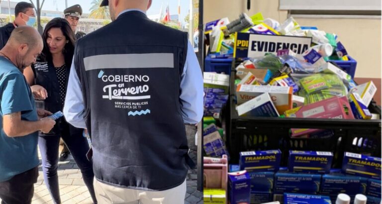”No le compres al toxico”: campaña en Puente Alto busca concientizar sobre la compra de medicamentos en la vía pública
