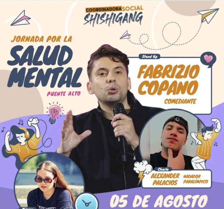 Comediante Fabrizzio Copano se presentará gratis en Puente Alto