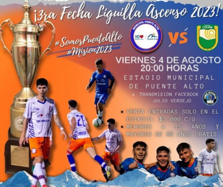 ¡A llenar el estadio! Municipal Puente Alto tiene nueva fecha decisiva para lograr el ascenso a segunda