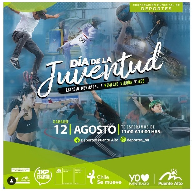 Puente Alto celebrará el día de la Juventud con actividades: Boxeo, break dance, BMX, entre otros deportes