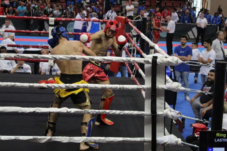 Boxeador de Puente Alto: Tomás Lastra brilló en el Mundial de Kickboxing en Portugal