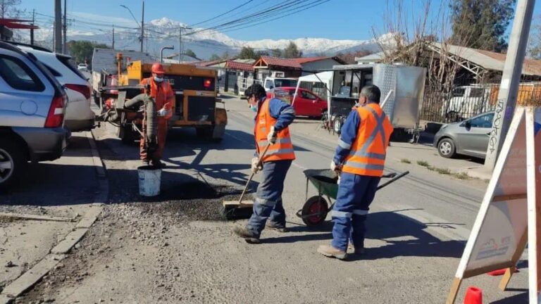 Comienzan trabajos de reparación en calle Eyzaguirre de Puente Alto: modificación vial hasta el 1 de marzo