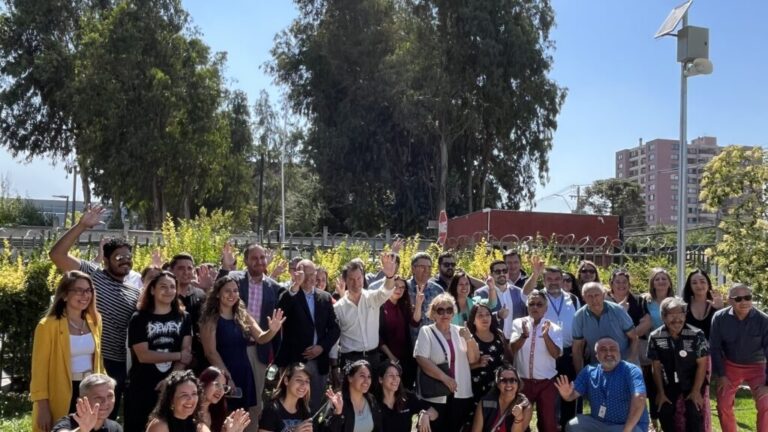 Inacap inauguró alarma comunitaria en Parque Los Ríos de Puente Alto para combatir la inseguridad