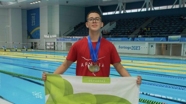 De Puente Alto: Gabriel Cantero rompe récord nacional en 1500 monoaleta en los selectivos nacionales