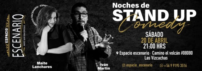 Puente Alto: Stand Up Comedy en Espacio Escenario