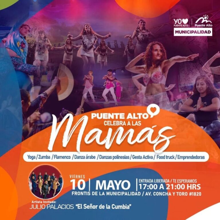 ¡Homenaje a las mamás en Puente Alto!