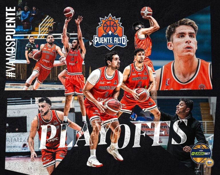 Puente Alto Celebra su Clasificación a Playoffs en la LNB Foto: Puente Alto CD
