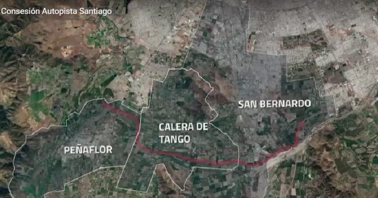 Nueva Autopista Orbital Sur mejorará la conectividad con el Acceso Sur y beneficiará a 480 mil personas