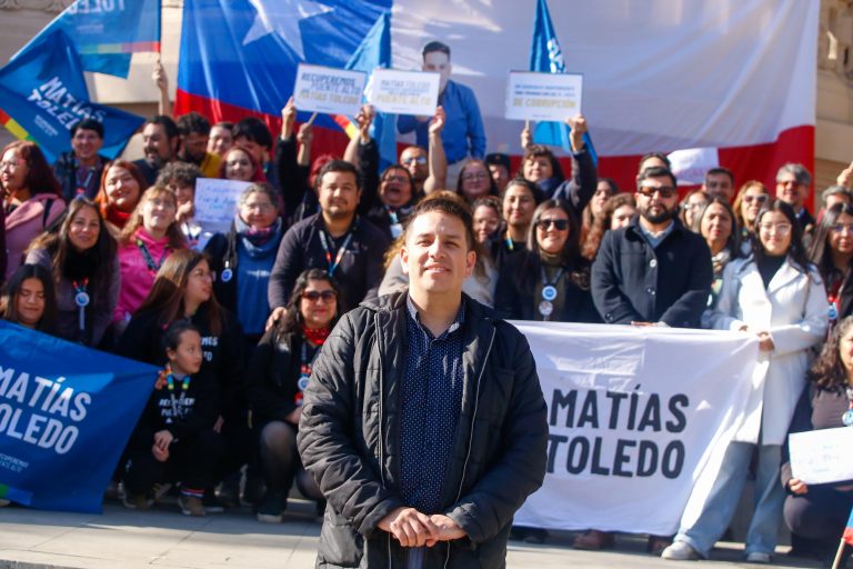 Matías Toledo presentó su candidatura independiente a la Alcaldía de Puente Alto