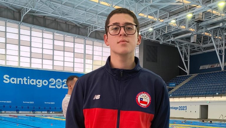 El puentealtino Gabriel Cantero representará a Chile en el Campeonato Panamericano de Natación Junior Interclubes con Aletas