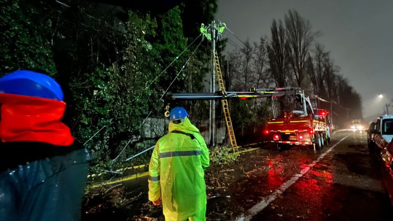 CGE realizó balance de la operación eléctrica tras el sistema frontal que afectó a la zona centro sur del país