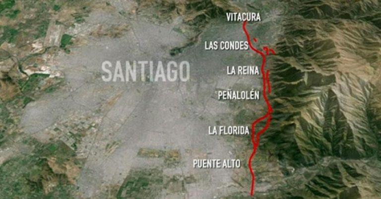 Marcelo Lagos explicó el complicado escenario infraestructural en la Falla de San Ramón