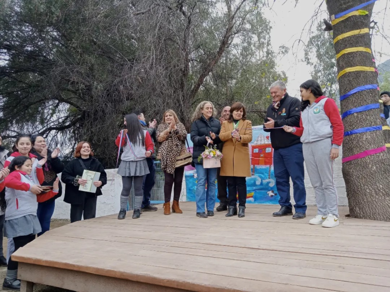 Pirque: Fundación Mi Parque y Escuela Santos Rubios Morales inauguran Espacio Educativo