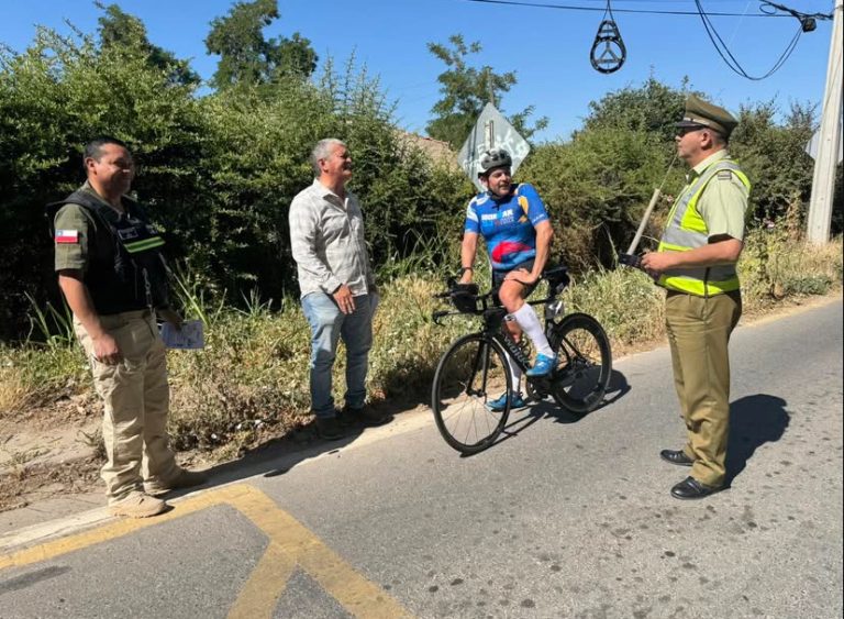 Pirque lanza campaña “Compartimos el camino” para fomentar la convivencia vial