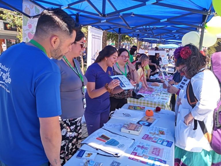 Servicio de Salud Sur Oriente, Departamento Provincial de Educación Cordillera y Red Territorial Juventudes y Salud llevan a cabo Feria Juvenil Salud-Educación 2024