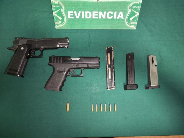 Detienen a sujeto con armas y municiones tras denuncia en La Florida