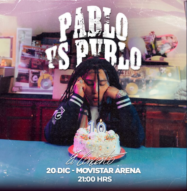 Celebrando diez años de trayectoria: Puentealtino Pablo Chill-E se presenta este viernes en el Movistar Arena