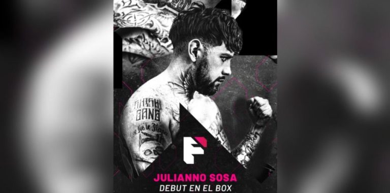 Puentealtino Julianno Sosa sube al ring: El artista urbano debuta en el boxeo este 14 de diciembre