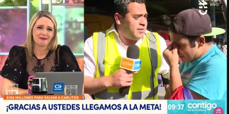 Tomás Cancino y «Contigo en la Mañana» logran recaudar 180 millones para el tratamiento de Carlitos, un niño con tumor cerebral 2025-01-31T13:34:40.000Z.jpg