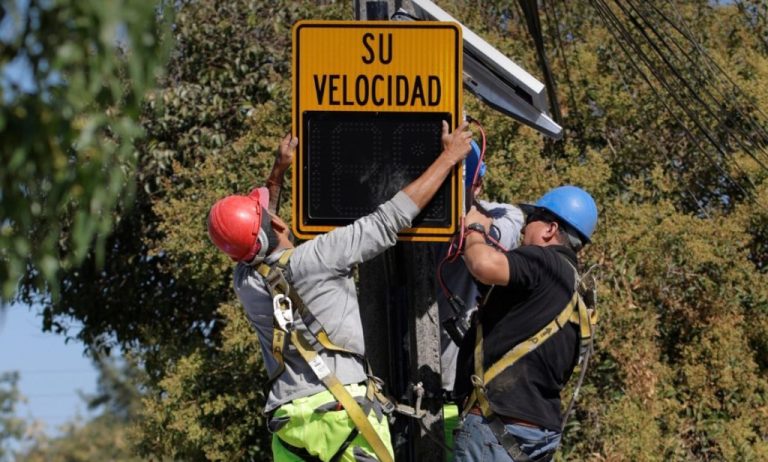 Plan Marzo sigue en marcha: Municipalidad de Puente Alto compartió instalación de radares de velocidad