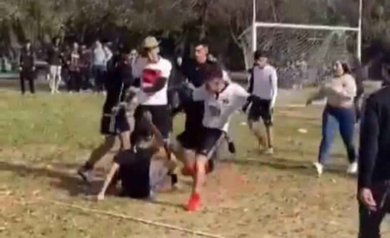 Siete estudiantes son detenidos tras riña en Colegio Los Olmos de Puente Alto