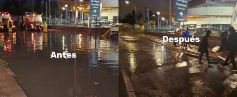 Alcalde de Puente Alto, Matías Toledo, destacó obras de mitigación en calle El Peral ante sistema frontal