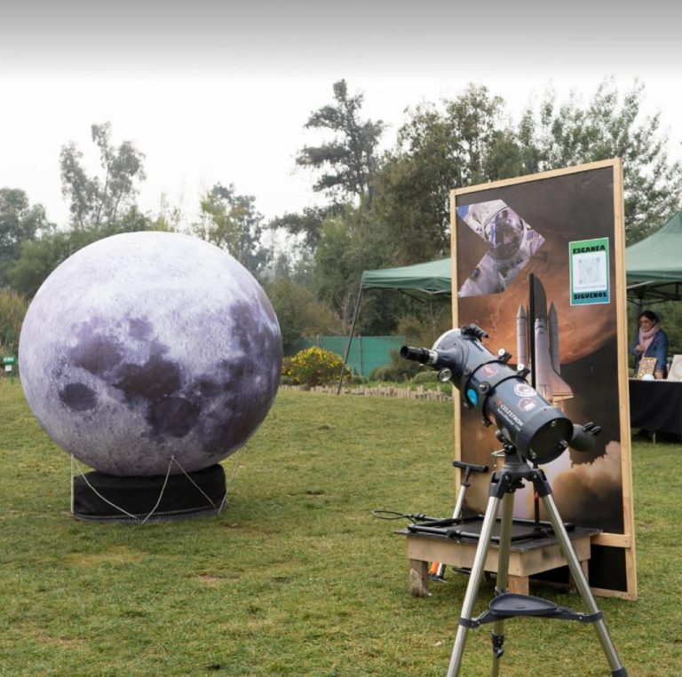 Puente Alto celebró el Día del Asteroide con una jornada llena de ciencia en el Pueblito de Las Vizcachas