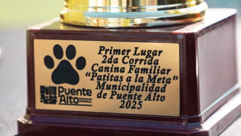 Vecinos y vecinas de Puente Alto celebraron la 2da Corrida Canina “Patitas a la Meta”
