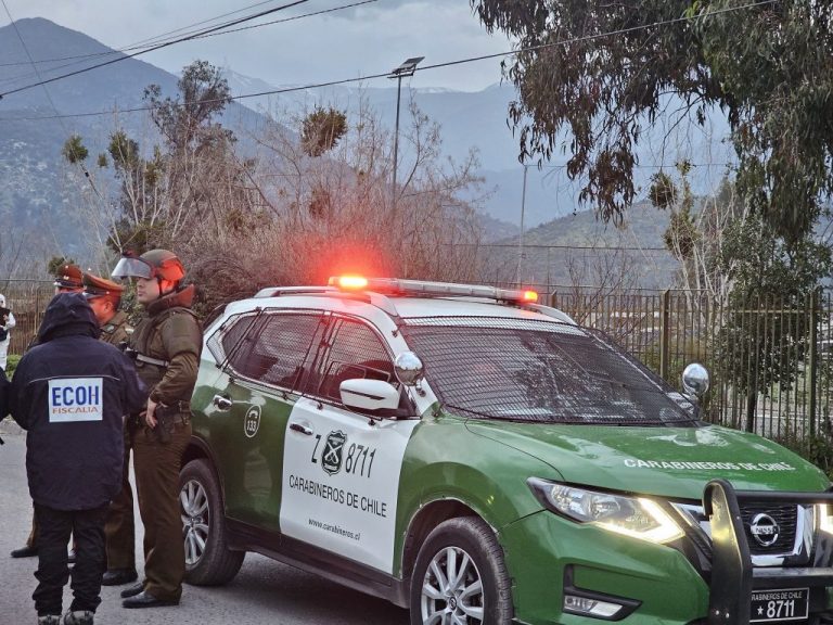 Homicidio en Puente Alto: enfrentamiento armado deja un fallecido y una mujer herida