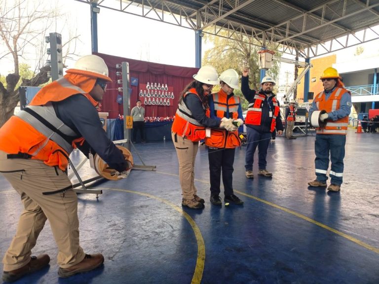 CGE lanza campaña “Volantín Seguro” en Escuela Casas Viejas de Puente Alto para prevenir accidentes con redes eléctricas durante las Fiestas Patrias