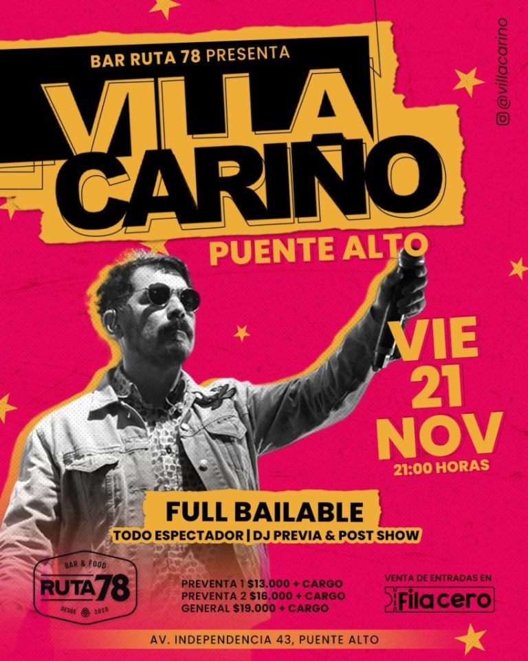 Bar Ruta 78 prende la noche en Puente Alto con imperdible cartelera semanal