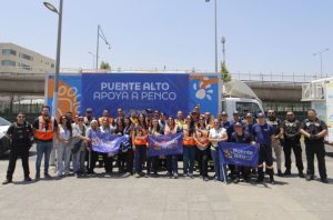 Municipio de Puente Alto envía primera delegación de ayuda a Penco con personal médico y clínicas móviles
