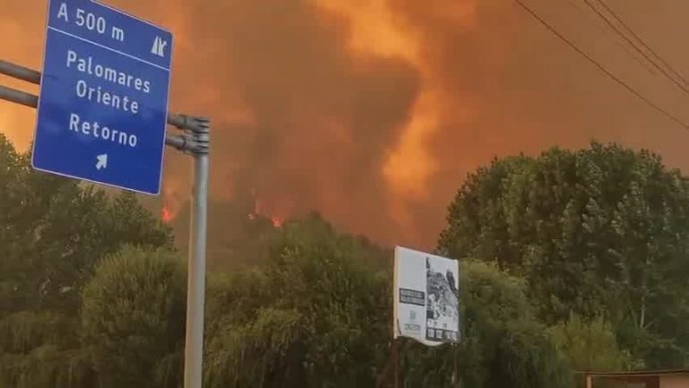 Municipalidad de Puente Alto visita centro de mando por incendios de la región del Biobío