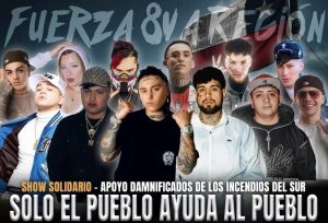 Show solidario de la Coordinadora Social Shishigang reunirá a artistas urbanos en apoyo a damnificados por incendios del sur